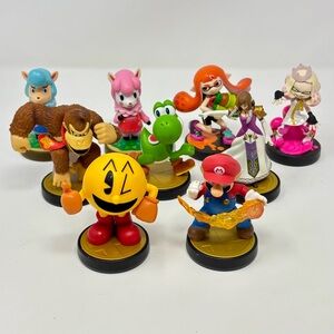 Nintendo Amiibo Figures Loose OOB Mario Zelda Donkey Kong Animal Crossing Yoshi